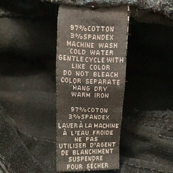 WAX Jean Black Cargo Skinny Jeans size 7​​​​​​ - Picture 9 of 12